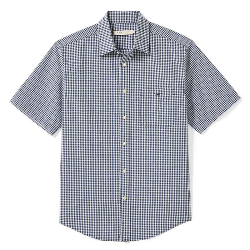 R.M. Williams Classic Poplin Check Ss Shirt image number 2